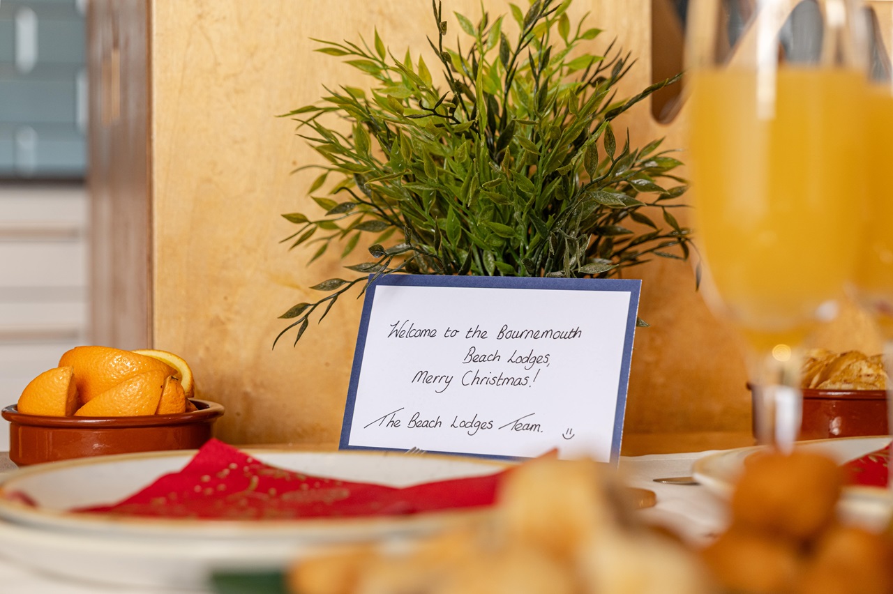 A message from the Lodges team wishing guests a Merry Christmas.